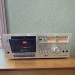 Akai CS-702DII Stereo Cassette Deck Vintage Silver Mpn Model. Fixed Price $112.00.