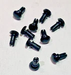10X Nos Nylon Plastic Push Snap Clip Rivets Fits Multiple Vintage Receivers. Fixed Price $8.99.