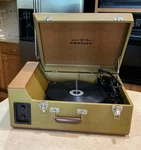 Vtg-crosley 1950S Stack-o-matic Traveler 33/45/78RPM Record Player CR89-WORKS. Fixed Price $235.00.