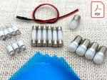 Mcintosh MC2125 Replacement Led Bulbs Kit Lamps Lights Filters Instructions. Fixed Price $49.95.