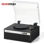 Crosley Strobe CR6048A-BK 3-SPEED Bluetooth In/out Record Player Black. Fixed Price $129.00.