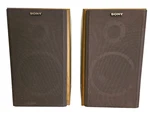 Sony SS-U310 Pair Of Wood Bookshelf Speakers Tested, Works. Made In The Usa. Fixed Price $84.69.
