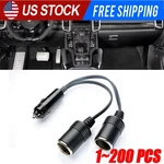 Dual Car Cigarette Lighter Splitter Charger Power Socket Adapter 12V Outlet Lot. Fixed Price $768.52.