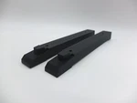 Technics Rs 1500 1506 1700 Feet Stand 2 Pieces 3D New Replica. Fixed Price $35.04.