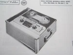 Rca 8-TR-2, 8-TR-3 Tape Recorder Photofact. Fixed Price $6.50.