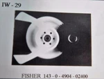 IW29 /sanyo-fisher /143-0-4904-02400, 143-0-4904-00900 /prb VA04 Piece (qzty). Fixed Price $13.11.