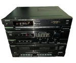 Sony LBT-D105 Compact Hi-fi Stereo System W/ Tuner, Receiver, & Dual Tape Deck. Fixed Price $114.00.