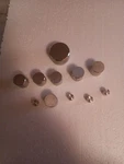 Sherwood S-7250-CP Stereo Receiver Complete Replacement Knob Switch Cover Set. Fixed Price $55.99.