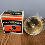 New Vtg Hira Reflex Trumpet Horn Speaker 5 Watts 8 Ohms Driver Unit Water Proof. Fixed Price $24.99.