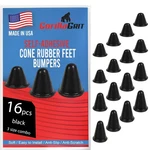 Conical Rubber Bumpers Black - Tall Combo,. Fixed Price $14.72.
