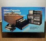 1980S Realistic Radioshack 10 Vhs Cassette Storage Drawer Rare "single Row" Nos. Fixed Price $34.99.