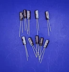 Ten Nichicon Upw 4.7UF 25VDC 20% Radial Capacitors Fastest Free Shipping. Fixed Price $9.75.