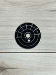 Vintage Ohmite 5002-7 Aluminum Control Knob Dial Plate 1 Scale 2-3/4". Fixed Price $13.45.