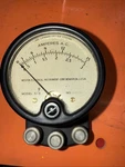 Weston Amperes Ac Meter Gauge Model 528 0-15 Bakelite Leather Case. Fixed Price $50.00.