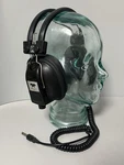 Vintage Teledyne Packard Bell HPB-11 Black Stereo Headphones- Tested. Fixed Price $29.75.
