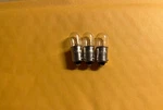(3)BAYONET #1866 Incandescent LAMPS/6.3V .25A/BULB BA9S/MCINTOSH Mc, Mr ,c, Mac. Fixed Price $5.36.