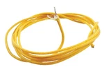 Allparts GW-0820 Cloth Covered Stranded Wire, Yellow, 25 Feet. Fixed Price $17.99.