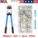 140/240X Battery Cable Lug Tinnrd Copper Ring Crimp Terminals Wire Connector Kit. Fixed Price $65.99.