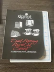 Signet Dial Moving Micro Coil Turntable Cartridge Dealer Spec Brochure. Fixed Price $24.99.