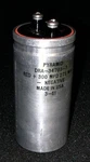 New Electrolytic Capacitor Pyramid 300MFD/UF 275V Dc. Fixed Price $59.95.