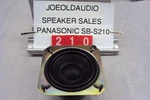 Panasonic SB-S210 Speaker/mounting Screws P/n 8P328A6 Tested W/30 Watt Receiver. Fixed Price $12.99.