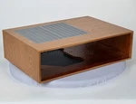 Yamaha CR-1020 Case Light Cherry Plywood Vintage Cabinet 10-YEAR Wrt. Fixed Price $239.00.
