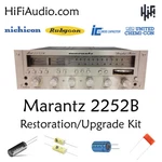 Marantz 2252B Rebuild Restoration Recap Upgrade Kit Repair Filter Capacitor. Fixed Price $165.00.