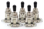 Switchcraft 3-WAY Toggle Switches, Short Straight + Black Tips (5X). Fixed Price $107.99.