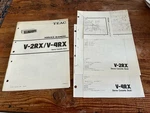 Teac Stereo Cassette Deck V-2RX / V-4RX Service Manual + Schematics. Fixed Price $13.99.
