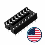 10-20 Pcs 16 Pin Dip Ic Sockets Adaptor Solder Type Dual Wipe Choose Qty. Fixed Price $11.95.