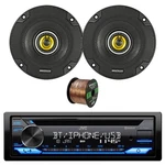 Jvc In-dash KD-T720BT Bluetooth Cd Stereo Receiver, 2X 4" 150W Car Speaker, Wire. Fixed Price $229.99.