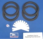 Large Advent Masonite Ring Double Speaker Foam Surround Woofer Repair Kit. Fixed Price $46.20.