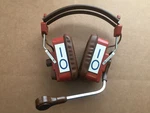Fleetwood T-8M6MA1 Headphone W/boom Mic Conferencing Powered # 10 To 19. Fixed Price $17.95.