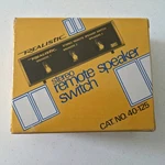 Vintage Realistic Stereo Remote Speaker Switch Cat. No. 40-125A .. New Box. Fixed Price $17.95.