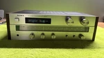 Sony STR-V1 Am/fm Stereo Receiver Silver Face Front Wood Weak Left Ch Right Ok. Fixed Price $158.85.