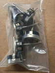 6X Clarostat 58C1-10K, Ohm Taper 3W Wirewound Potentiometer 2" Shaft, Nos.. Fixed Price $90.00.