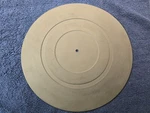 Jvc L-A31 Turntable Parts Rubber Record Platter Mat. Fixed Price $14.95.