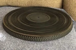 Vintage Technics SL-23 Turntable Platter With Mat. Fixed Price $19.99.
