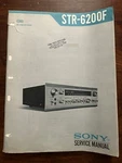Sony STR-6200F Fm Stereo Receiver Service Manual Oem Vintage Schematic. Fixed Price $35.00.