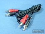 Leviton 3FT Audio Stereo Video Dub Transfer Patch Cable Rca Plug Shielded C5451. Fixed Price $8.54.