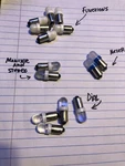 Mcintosh MAC1900 Receiver Front Panel Led Lamps. Full Set.. Fixed Price $35.99.