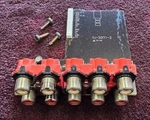 Denon 1U-3371-2 Pc Board Assembly With 10 Rca Jacks * Free Shipping. Fixed Price $59.90.