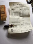 Vintage Nos Miller Tv Coil No. 6319 Inductance Range: 15 60 Mh. Fixed Price $20.00.