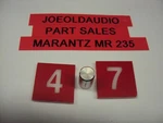 Marantz Mr 235 Receiver Outer Silver Knob. Replaces All Functions Except On/off. Fixed Price $11.99.