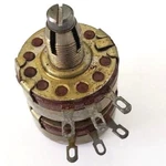 (1) Allen Bradley Ab Type J Dual Stereo Locking 500K Audio Potentiometer. Fixed Price $26.95.