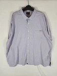 Untuckit Shirt Mens Xxxl Micro Check Red White Blue Button-dow Long Sleeve. Fixed Price $20.44.