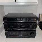 Sony TA-AX285 Amp + TC-W285 Stereo Dual Cassette Deck ST-JX285 Fm Tune. Fixed Price $189.99.