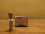 Vtg Rca On/off Knob Silver Plastic Replacement Part For Crt Tube Tv 117569 Nos. Fixed Price $9.50.