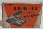 Robins Gibson Girl Junior Tape Splicer Model TS-4JR (from 1957!). Fixed Price $19.99.