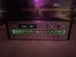 Original Sony STR-V1 Am/fm Stereo Receiver Silver Face Front W/ Wood Tested. Fixed Price $209.98.